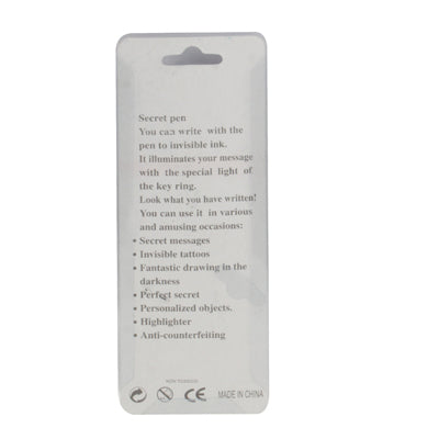 Tour de magie - Stylo à encre invisible UV, Stylo lumière UV