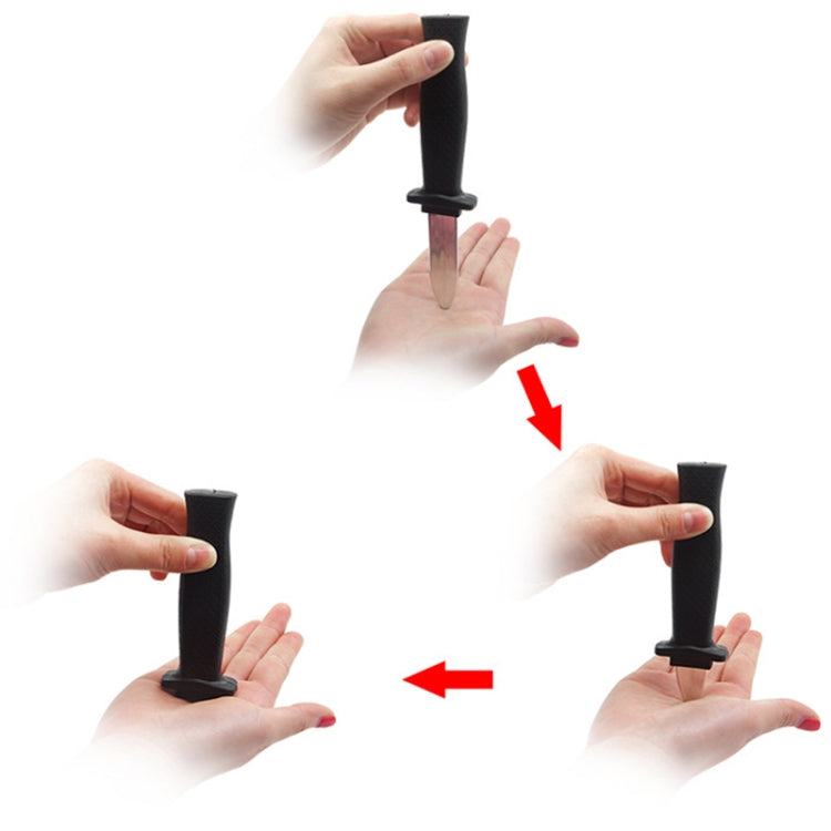 Couteau en plastique rétractable astucieux de 5 pièces, jouet blague amusant, couteau astucieux