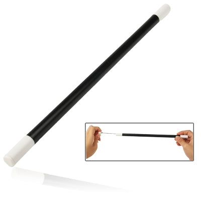 Baguette magique noire en plastique (lot de 3)