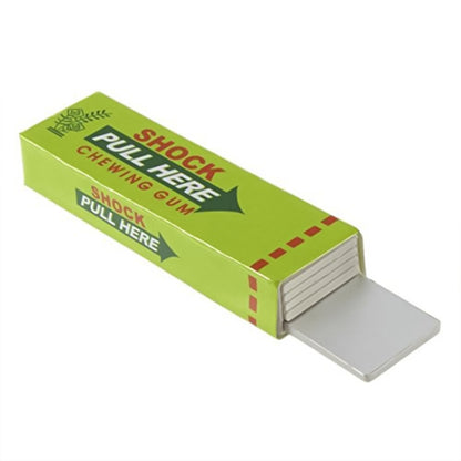 Gomme à mâcher choquante, blague pratique, jouet choquant, livraison de couleur aléatoire, chewing-gum vert, chewing-gum jaune