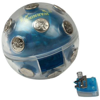 Boule électrique à choc de mode en métal décoratif, boule à choc électrique