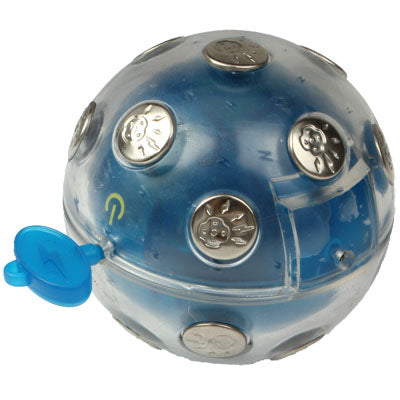 Boule électrique à choc de mode en métal décoratif, boule à choc électrique