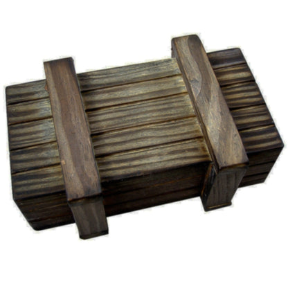 Boîte Magique en Bois avec Tiroir Secret, Taille : S