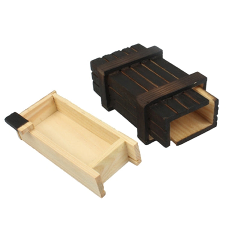 Boîte Magique en Bois avec Tiroir Secret, Taille : S