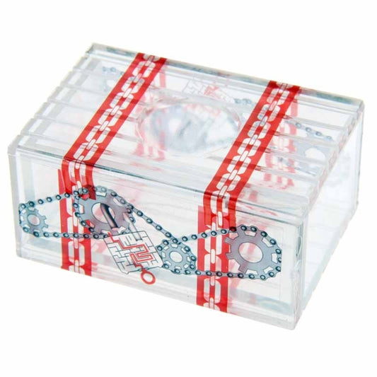 Boîte transparente, accessoires de magie, tours de magie du roi, boîte transparente