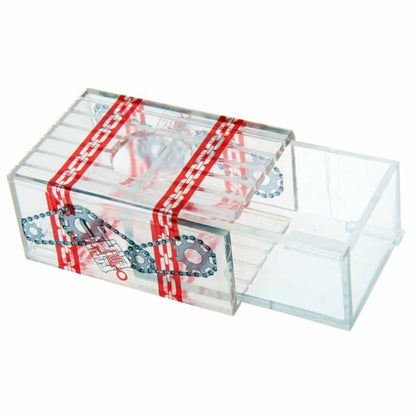 Accessoires de magie Boîte Transparente, Tours de Magie Roi Magie, Boîte Transparente Magie