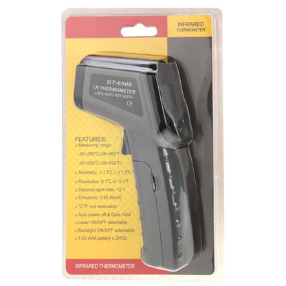 DT-8500 LCD Digital Infrared Thermometer, Temperature Range: -50-500 Celsius Degree, DT-8500