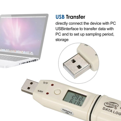 BENETECH GM1365 Digital Humidity & Temperature Data Logger