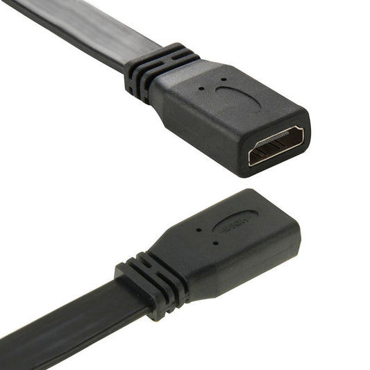 30cm High Speed V1.4 HDMI 19 Pin Female to HDMI 19 Pin Female Connector Adapter Cable, HDMI AF to AF