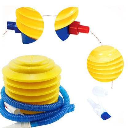 Portable Plastic Foot Air Pump / Hand-press Below Pump for Inflatable Product, Foot Air Pump