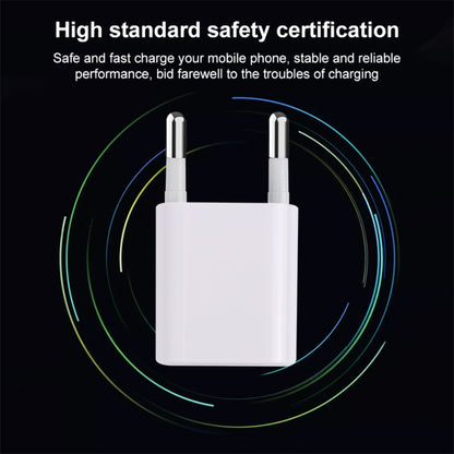 A2165 5V 1A Single USB Interface Mini Travel Charger, US Plug, EU Plug