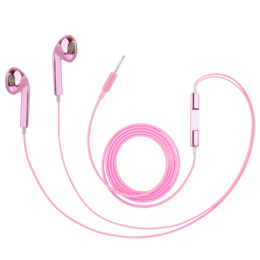 3.5mm Stereo Electroplating Wire Control Earphone for Android Phones / PC / MP3 Player / Laptops