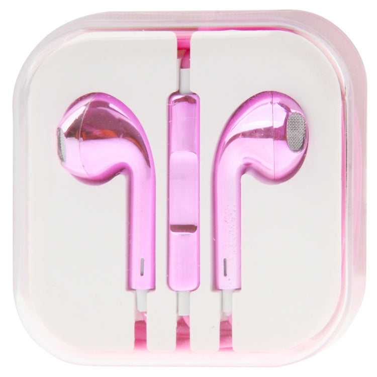 3.5mm Stereo Electroplating Wire Control Earphone for Android Phones / PC / MP3 Player / Laptops