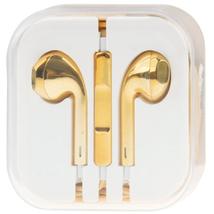 3.5mm Stereo Electroplating Wire Control Earphone for Android Phones / PC / MP3 Player / Laptops
