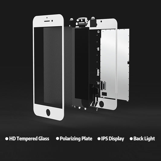 Écran LCD avec cadre pour iPhone 5, pour iPhone 5 noir, pour iPhone 5 blanc