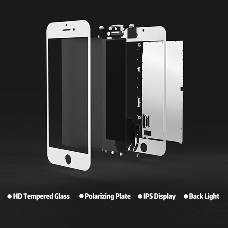 LCD Screen with Frame for iPhone 5, 3 in 1 for i5 White, 3 in 1 for i5 Black