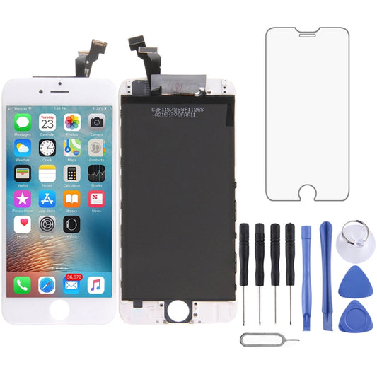 Écran LCD d'origine pour iPhone 6, 3 en 1 pour i6 Noir (LCD d'origine), 3 en 1 pour i6 Blanc (LCD d'origine)