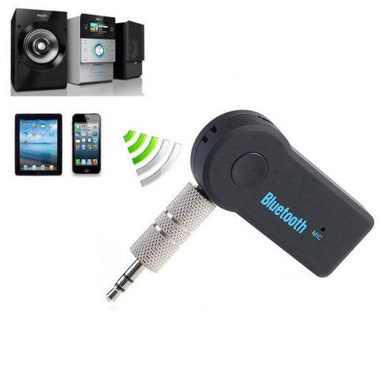 Récepteur Microphone Bluetooth Mains Libres pour Voiture pour iPhone, Galaxy, Sony, Lenovo, HTC, Huawei, et autres Smartphones