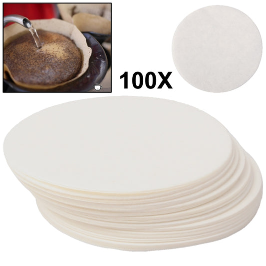 100 disques de papier filtre à café ronds, diamètre 60mm, papier filtre à café, diamètre 60mm