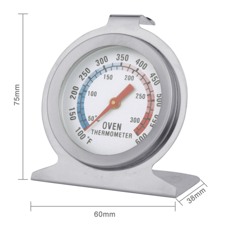 High Quality Stainless Steel Stand Up Oven Thermometer Gauge Gage (0-300 Degree Centigrade), Oven Gauge