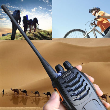 2 PCS BAOFENG BF-888S Portable CB Radio Walkie Talkie Retevis UHF 5W 16CH Radio FM Transceiver