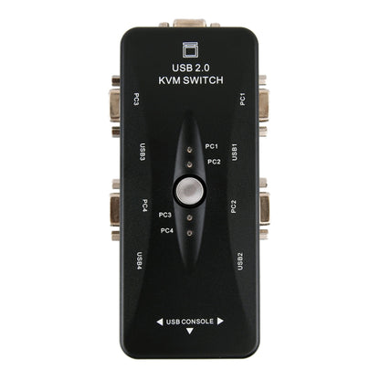 4-PORT KVM Switch, 4 Ports, 4 Ports (with USB)