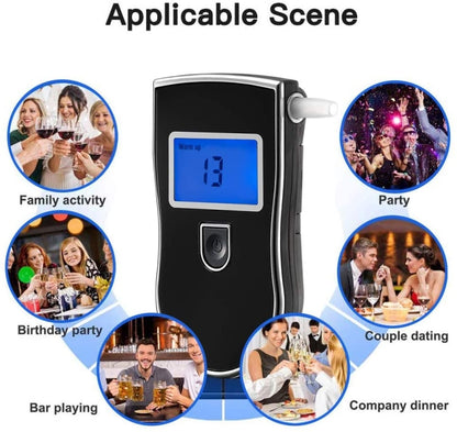 3 digitals LCD Display Breath Alcohol Tester Analyzer, AT-818