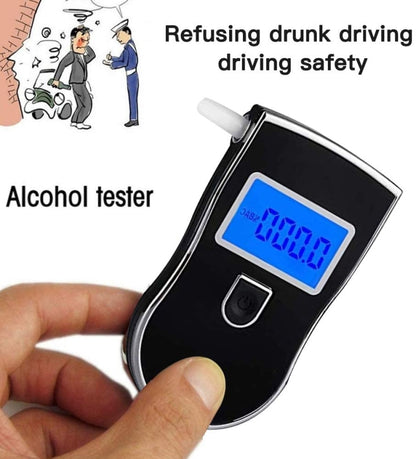 3 digitals LCD Display Breath Alcohol Tester Analyzer, AT-818