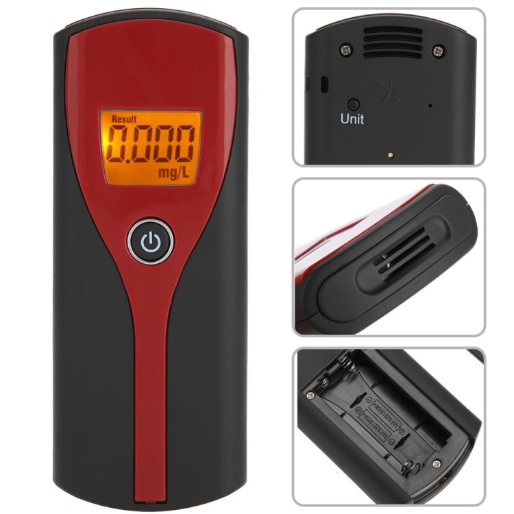 Alcohol Digital LCD Display Breath Analyzer Tester, Alcohol Tester 5
