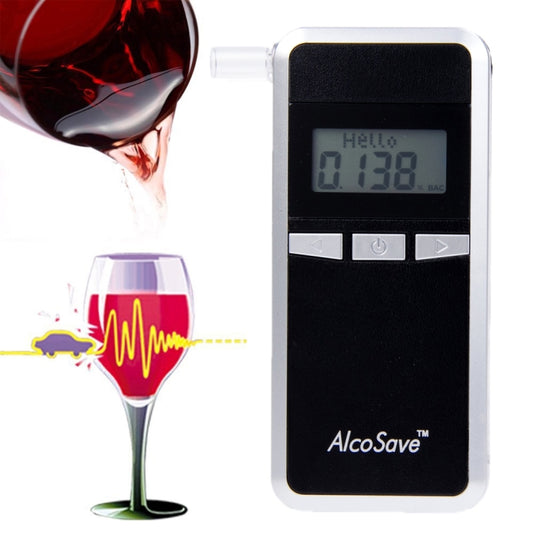 Alcohol 4 Digital LCD Display Breath Analyzer Tester, KX600054