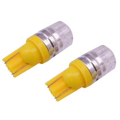 2 PCS T10 1.5W 60LM 1 LED Dark Blue COB LED Brake Light for Vehicles, DC12V