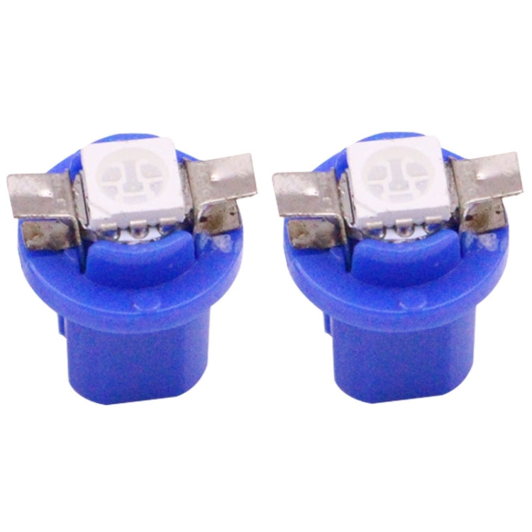 2 PCS B8.5 0.2W 12LM 1 LED SMD 5050 LED Instrument Light Bulb Dashboard Light for Vehicles, DC 12V, 0.2W B8.5