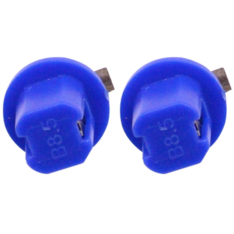 2 PCS B8.5 0.2W 12LM 1 LED SMD 5050 LED Instrument Light Bulb Dashboard Light for Vehicles, DC 12V, 0.2W B8.5