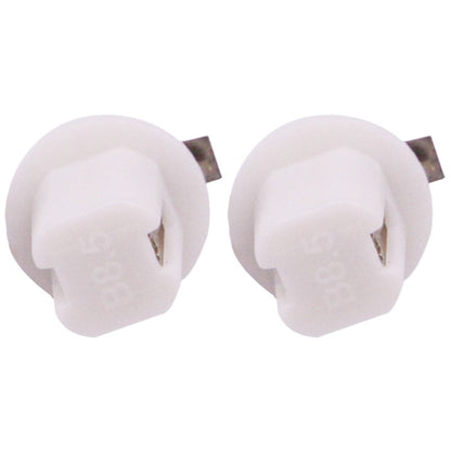 2 PCS B8.5 0.2W 12LM 1 LED SMD 5050 LED Instrument Light Bulb Dashboard Light for Vehicles, DC 12V, 0.2W B8.5