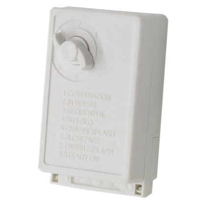 8-Mode Colorful 10 Stars Style Light Christmas Decorative Icicles Strip Light, EU Plug