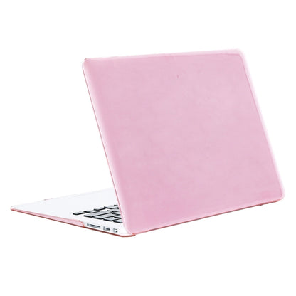 For MacBook Air 13.3 inch A1466 2012-2017 / A1369 2010-2012 Laptop Crystal Hard Protective Case, Pink