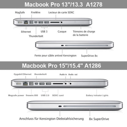 Hard Crystal Protective Case for Macbook Pro 15.4 inch