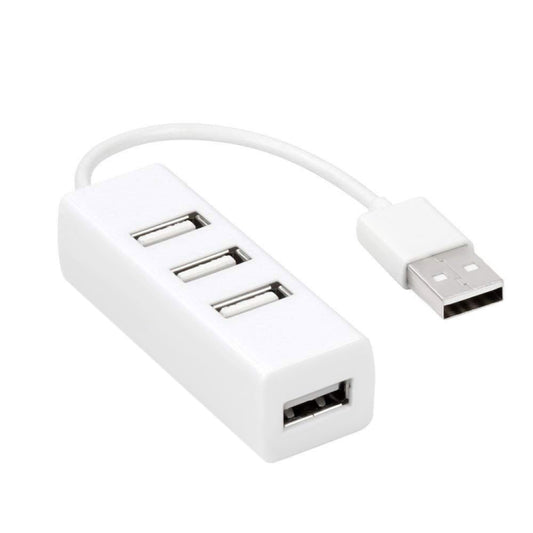 4 Ports USB 2.0 HUB for Apple Computer, for Apple Computer(White)