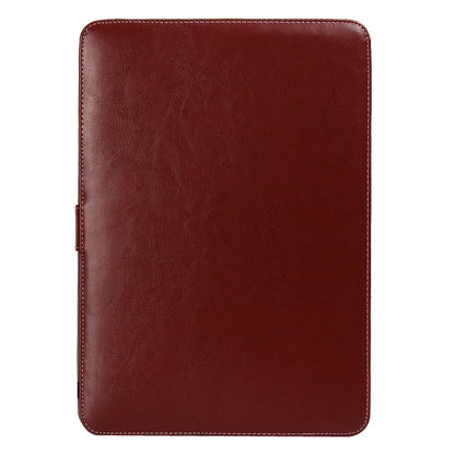 Notebook Leather Case with Snap Fastener for 13.3 inch MacBook Pro