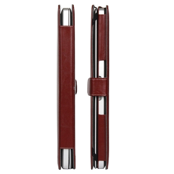 Notebook Leather Case with Snap Fastener for 13.3 inch MacBook Pro