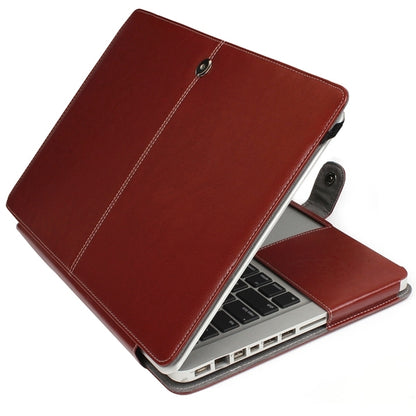 Notebook Leather Case with Snap Fastener for 15.4 inch MacBook Pro