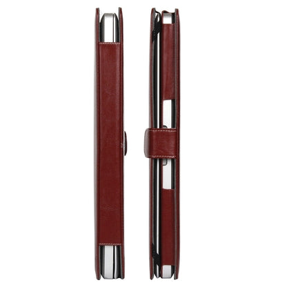 Notebook Leather Case with Snap Fastener for 15.4 inch MacBook Pro