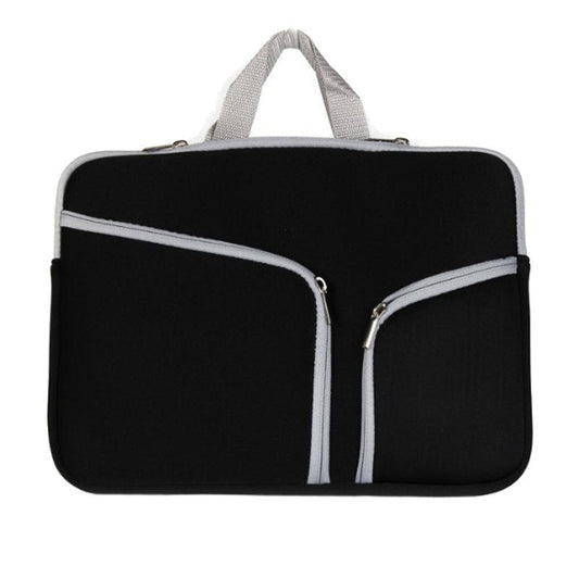 Sac à main à double poche zippée pour ordinateur portable MacBook Air 13 pouces