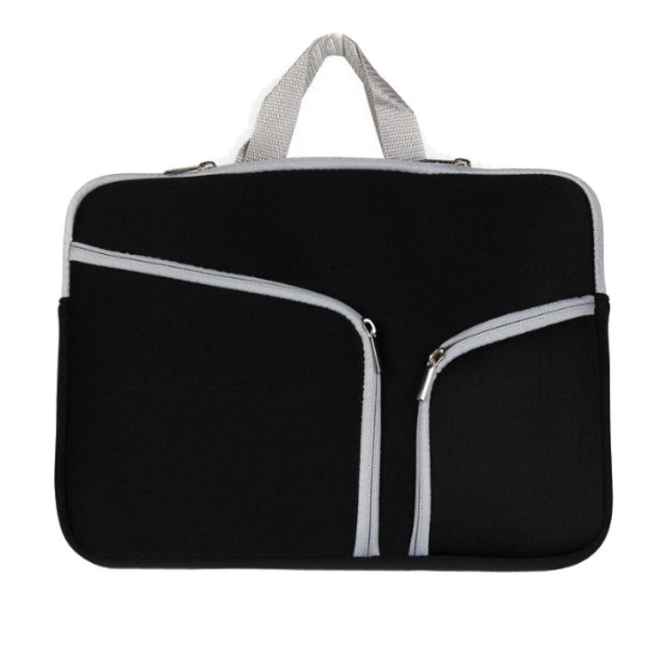 Sac à main zippé à double poche pour ordinateur portable Macbook Air 13 pouces