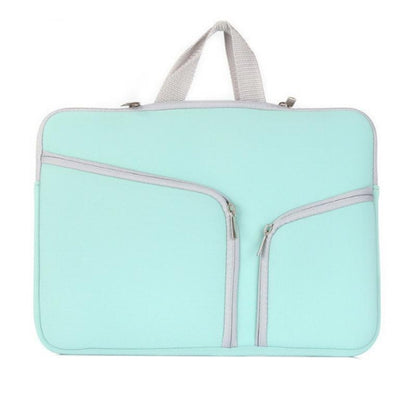 Sac à main zippé à double poche pour ordinateur portable Macbook Air 13 pouces
