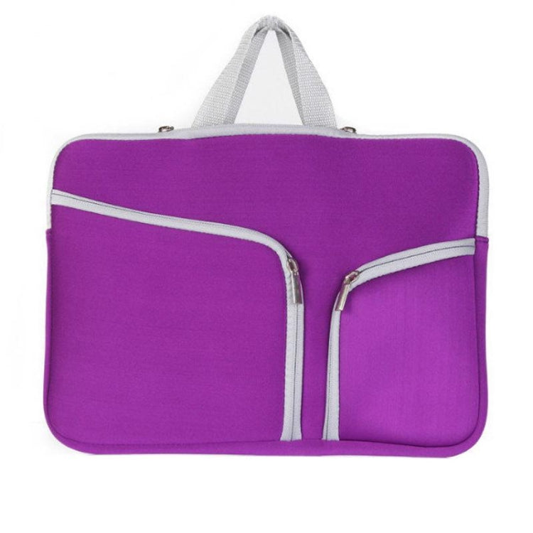 Sac à main zippé à double poche pour ordinateur portable Macbook Air 13 pouces