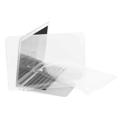 ENKAY pour Macbook Air 11,6 pouces (version US) / A1370 / A1465 Étui de protection rigide en plastique transparent 3 en 1 Hat-Prince avec protection de clavier et bouchon anti-poussière pour ports