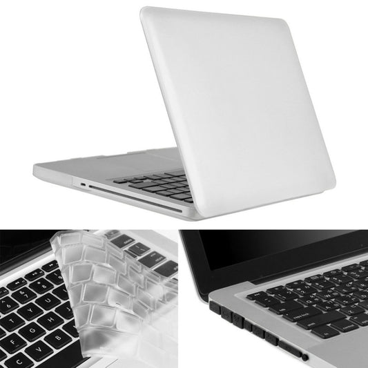 ENKAY pour Macbook Pro 13,3 pouces (version US) / A1278 Hat-Prince Coque de protection rigide mate 3 en 1 avec protection de clavier et bouchon anti-poussière