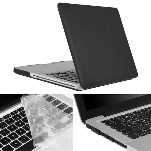 ENKAY pour Macbook Pro 15,4 pouces (version américaine) / A1286 Hat-Prince 3 en 1 coque de protection rigide mate avec protection de clavier et bouchon anti-poussière pour ports