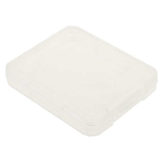 100Pcs Transparent Plastic Storage Card Box for Compact Flash Card / CF Card, CF Card